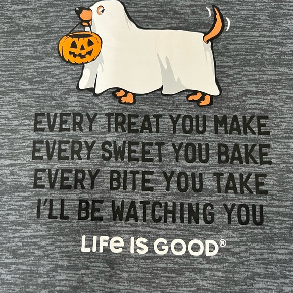 Life is Good Tee-Shirt Halloween top! - Picture 2 of 7